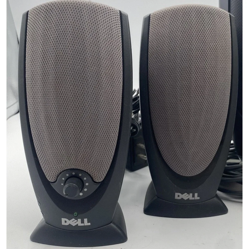 Vintage Dell Desktop Computer Speakers Model A215